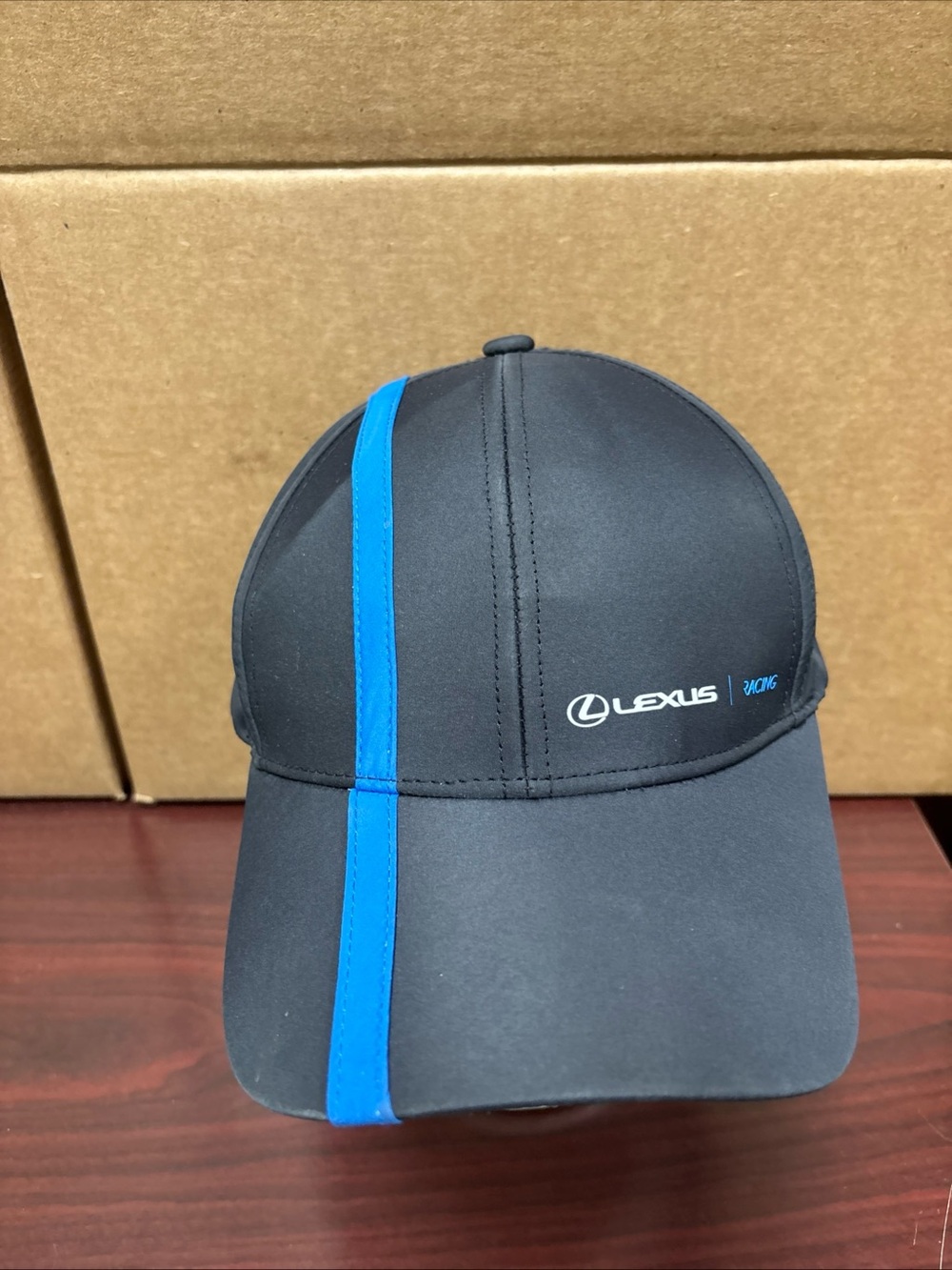 Lexus Collection Racing Hat Black Blue Adjustable Strapback Cap Lexus F